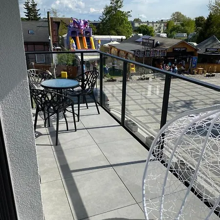 Skandynawia Z Basenem Apartman Dąbki