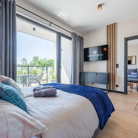 I Skandynawia Z Basenem Apartment Dąbki